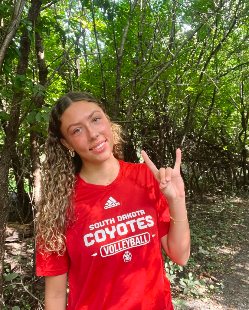 Gabi Zachariasen and Her Journey to University of South Dakota